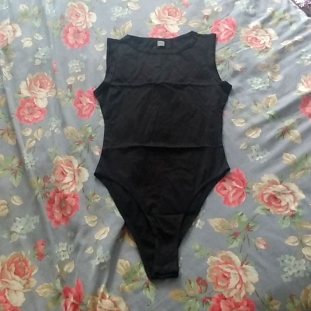 Black body suit in size extra small from Shein